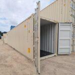 40ft standard shipping container side view