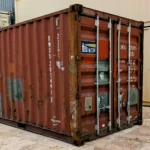 Used 20 foot standard shipping container