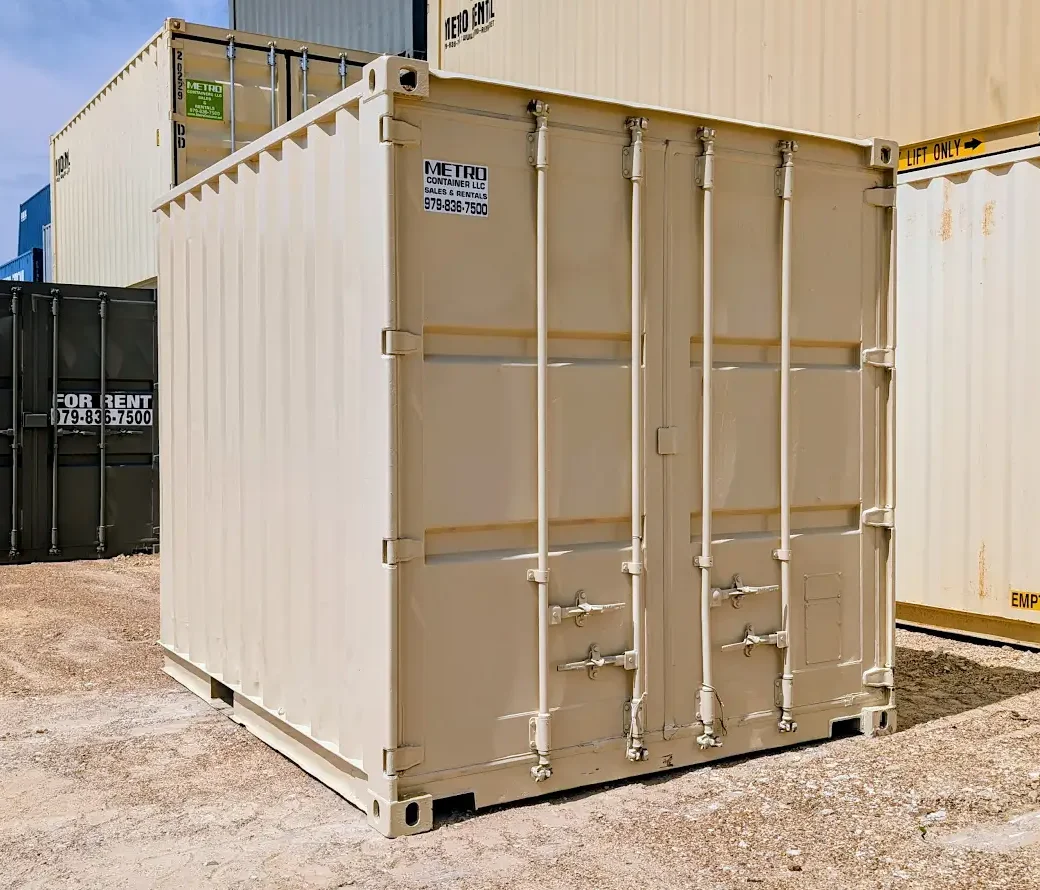 10 foot beige storage container for sale
