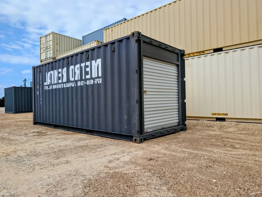 20 Foot with Rollup Door Container for Sale