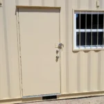 20ft half office container rental door