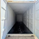 New 40 ft side door shipping container interior