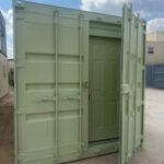 Exterior of a bunkhouse