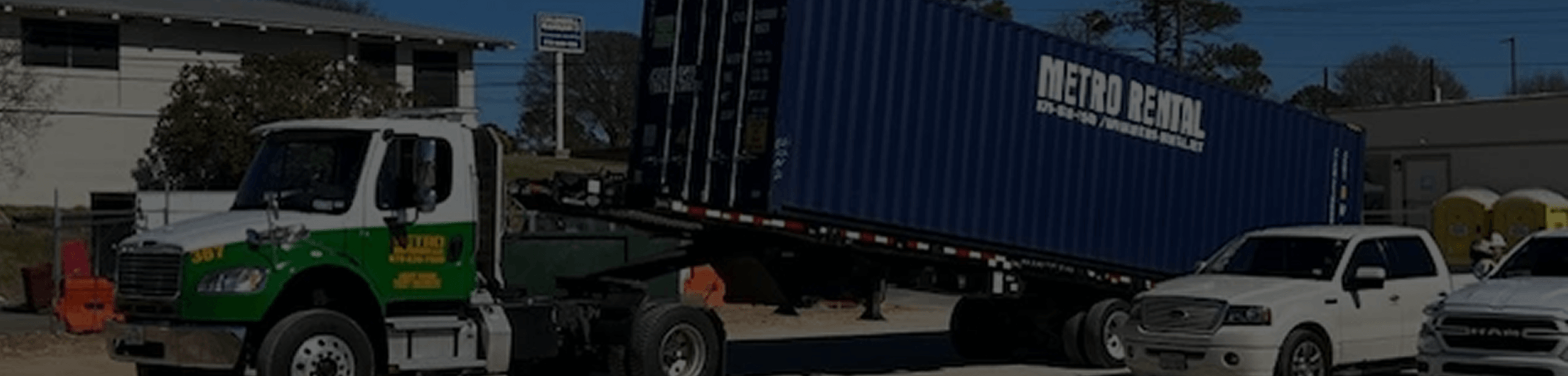 Brenham Texas Container Yard